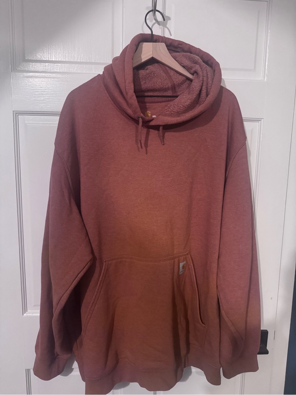 Carhartt Hooded Pullover Sweater - Rust